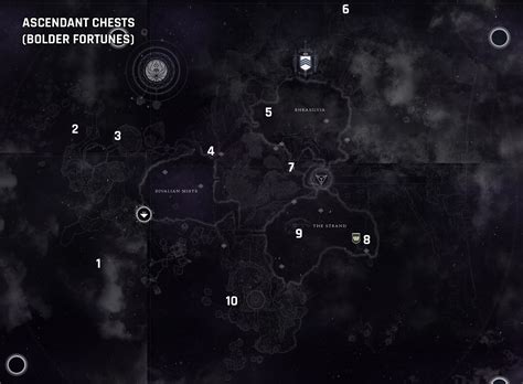 All Ascendant Chests in the Dreaming City in Destiny 2.